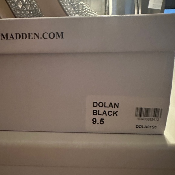 Steve Madden Diamond Rhinestone Heel 9.5 - Picture 7 of 13